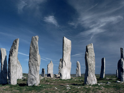 Standing Stones, Callanish, Isle of Lewis, Outer Hebrides, Scotland, United Kingdom