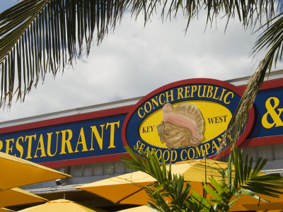 Conch Republic Restaurant Beside the Marina, Key West, Florida, USA