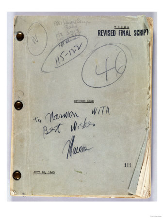 Final Script for Film 