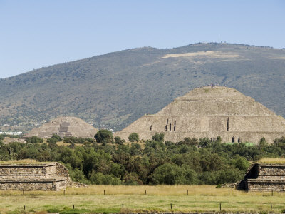 Pyramid of the Sun, Teotihuacan, 150Ad to 600Ad and Later Used by the Aztecs, North of Mexico City