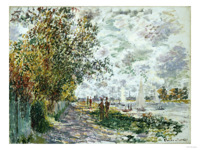 La Berge Du Petit-Gennevilliers, Circa 1875