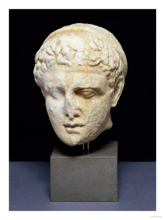 Head of a Youth, Late Hellenistic or Roman, Marble, Circa 1st Century Bc/Ad