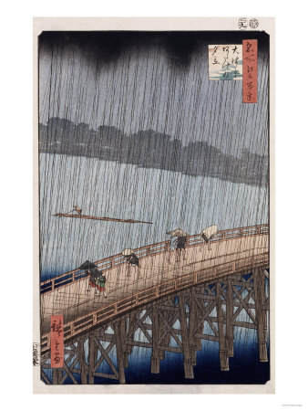 Ohashi, Sudden Shower at Atake