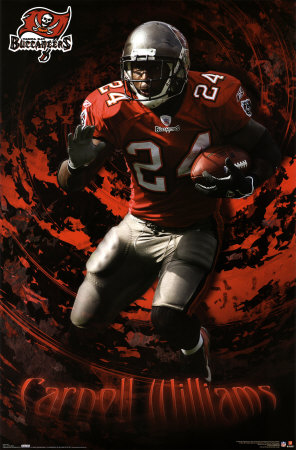 Buy Tampa Bay Buccaneers- Carnell Williams at AllPosters.com