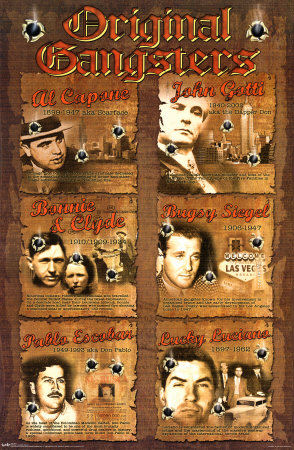 Gangster Collage