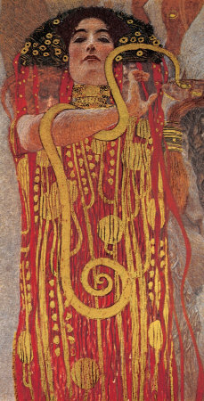 Hygieia (detail from Medicine)