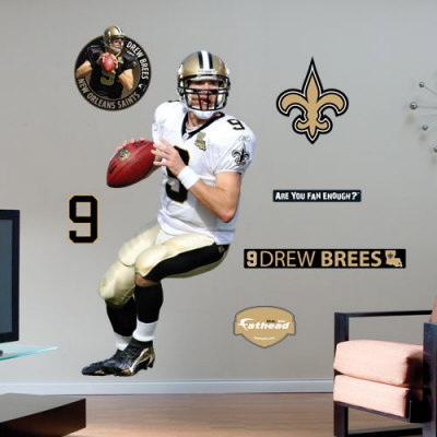 Drew Brees- Fathead