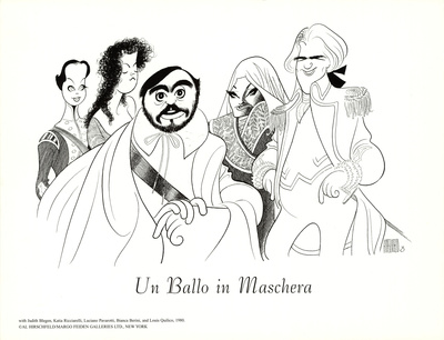 Un Ballo in Maschera, with Pavarotti