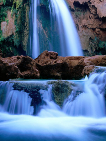 Havasu Falls, Havasupai Indian Reservation, Grand Canyon National Park, Arizona