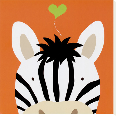 Peek-a-Boo XII, Zebra