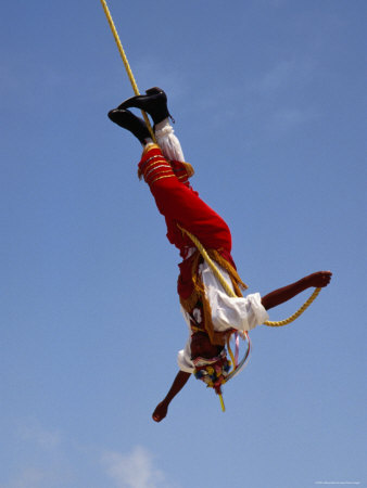 The Voladores of Papantla, Papantla, Veracruz-Llave, Mexico