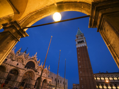 Basilica di San Marco and the Campanile, Venice, Italy