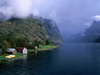 Fjords Near Bergen, Sognefjord, Bergen, Hordaland, Norway