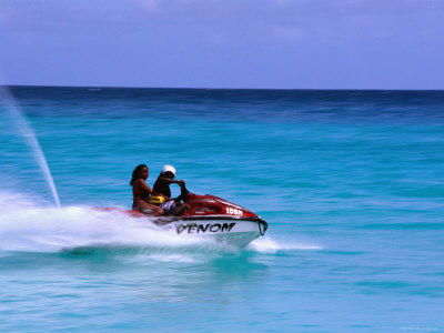 Jetskiing, Dover Beach, Christ Church