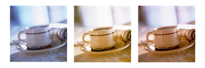 Coffee Cup Triptych