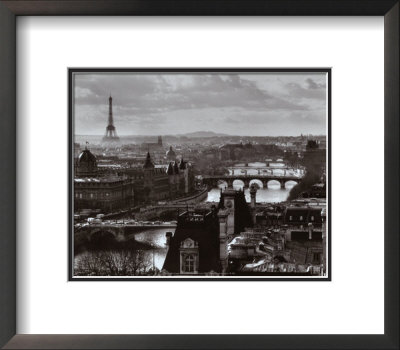 Buy The River Seine and the City of Paris, c.1991 at AllPosters.com