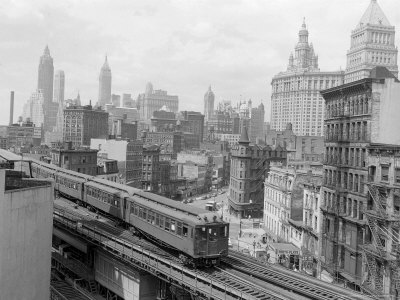 Third Avenue EL, New York, New York