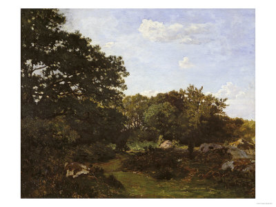 Edge of the Forest in Fountainbleau, c.1865