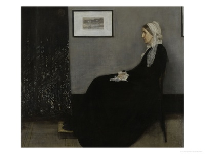 Arrangement in Grey and Black No.1: Portrait of the Artist