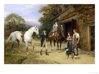 Casting a Shoe at the Blacksmith