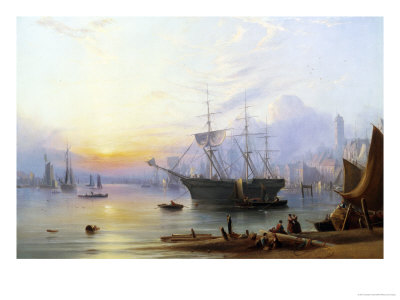 The Harbor at North Shields