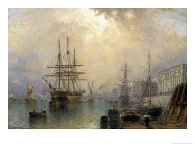 H.M.S. War Sprite off Greenwich