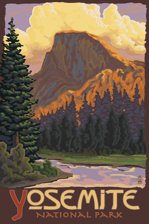 Half Dome, Yosemite National Park, California