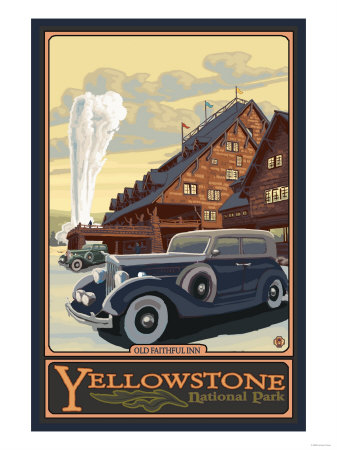Old Faithful Inn, Yellowstone National Park, Wyoming