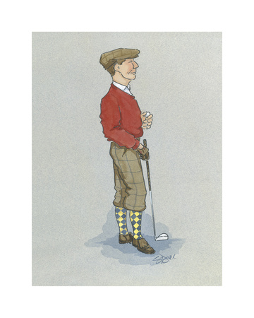 The Golfer Poster
