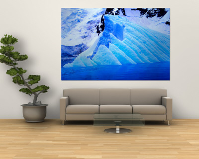 Blue Icebergs, Antarctica
