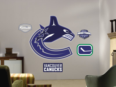 Buy Vancouver Canucks  Logo- Fathead at AllPosters.com