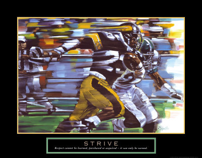 Strive: Football Poster