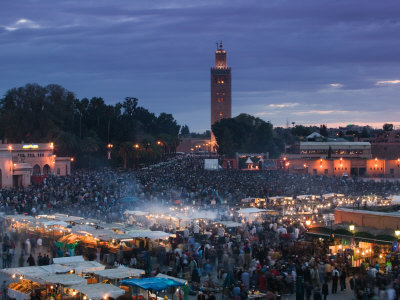 Koutoubia Mosque, Djemma El-Fna Square, Marrakech, Morocco