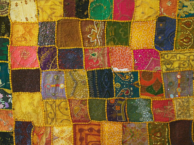Colorful Carpet, Pushkar, Rajasthan, India