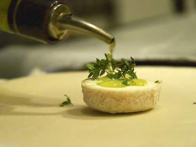 French Goat Cheese in Pastry, Clos Des Iles, Le Brusc, Cote d