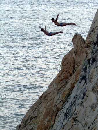 Cliff Divers, Guerrero, Mexico