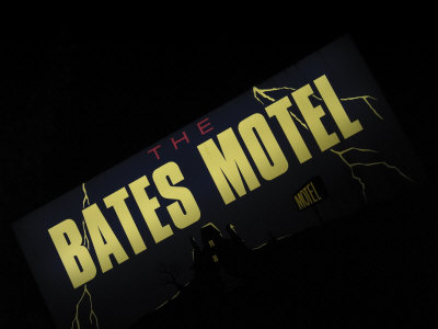 Bates Motel Sign, Coeur d
