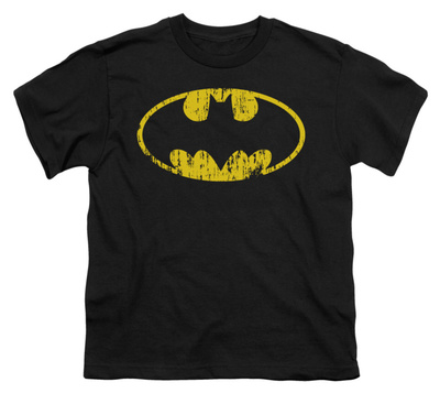 Youth: Batman - Classic Logo Distressed