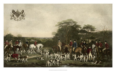 Sir Richard Sutton and the Quorn Hounds