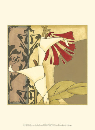 Nouveau Graphic Botanical II