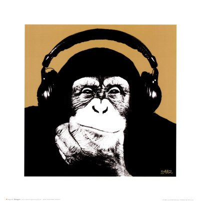  Headphone on Buy Headphone Monkey At Allposters Com