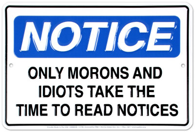 Notice