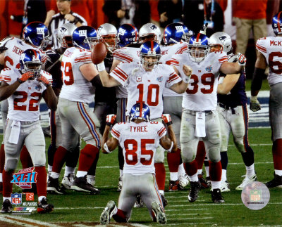 New York Giants - Super Bowl XLII Poster