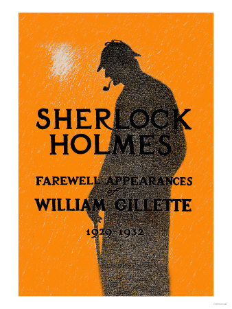 William Gillette as Sherlock Holmes: Farewell Appearance