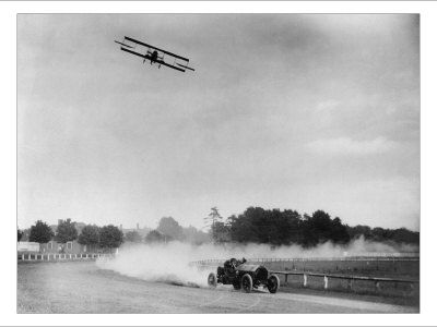 The Airplane Races the Automobile