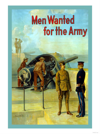 Men Wanted for The Army
