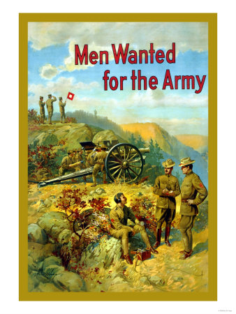 Men Wanted for The Army