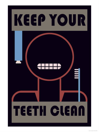 Buy Keep Your Teeth Clean at AllPosters.com