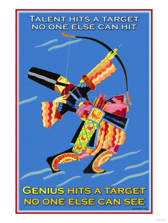 Genius Hits a Target