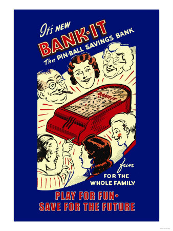 Bank-It Pinball Coin-Bank